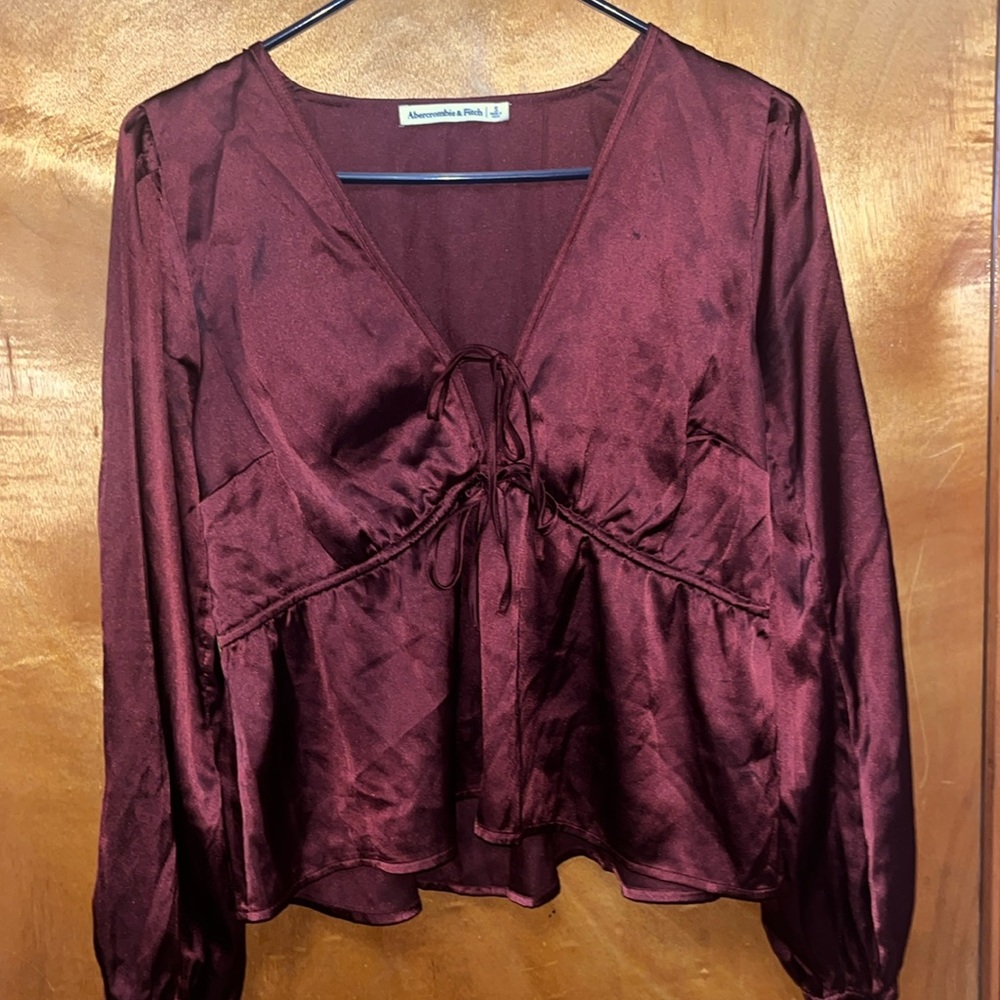 Used Abercrombie & Fitch Satin Blouse